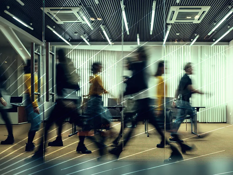 Work isn’t settling down - expectations are rising instead