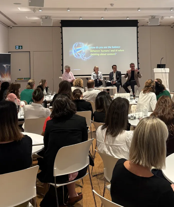 When investors ask AI: The future of reporting and how to win in AI visibility, Black Sun’s recent event at London’s Goldsmiths’ Centre